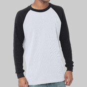 Men's USA-Made Heavyweight Waffle Knit Thermal Raglan T-Shirt