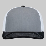 Contrast Stitch Trucker PacFlex Snapback Cap
