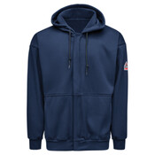 Men's Tall Full-Zip Fleece Hooded Sweatshirt