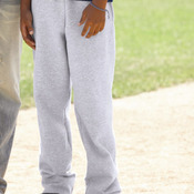 Youth Powerblend® Open-Bottom Sweatpants with Pockets