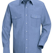 Men's Deluxe Western Style Long Sleeve Shirt