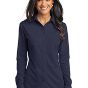 Women's Dimension Knit Dress Shirt