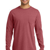 Heavyweight Ring Spun Long Sleeve Pocket Tee