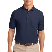 Port Authority® - Silk Touch™ Polo with Pocket. K500P 