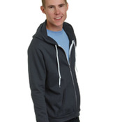 Unisex USA-Made Full-Zip Fleece HoodedSweatshirt