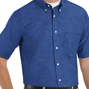 Men's Extended Sizes Executive Oxford Dress Shirt