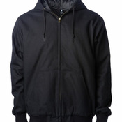 Men's Insulated Canvas Workwear Jacket
