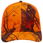 OTTO CAP Mossy Oak Camouflage 6 Panel Low Profile Mesh Back Trucker Hat