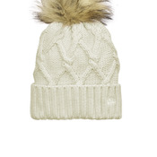 Faux Fur Pom Beanie