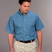 Port & Company® - Short Sleeve Value Denim Shirt. SP11