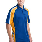 Sport-Tek® - Tricolor Micropique Sport-Wick® Polo. ST654 