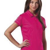 Sport-Tek® - Ladies Contrast Stitch Micropique Sport-Wick® Polo. LST659